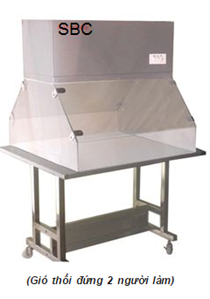 Tủ cấy vi sinh  2 vị trí